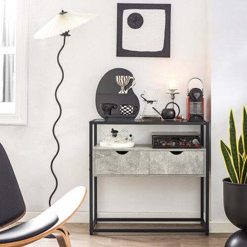 SoBuy FSB54-HG, Console Table Hall Table Living Room Table Sofa Table 1