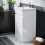 NES Home Alaska 500mm Freestanding Bathroom Basin Vanity Unit White 5