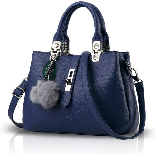 (Blue) Womens Handbag Fashion Ladies Shoulder Bag