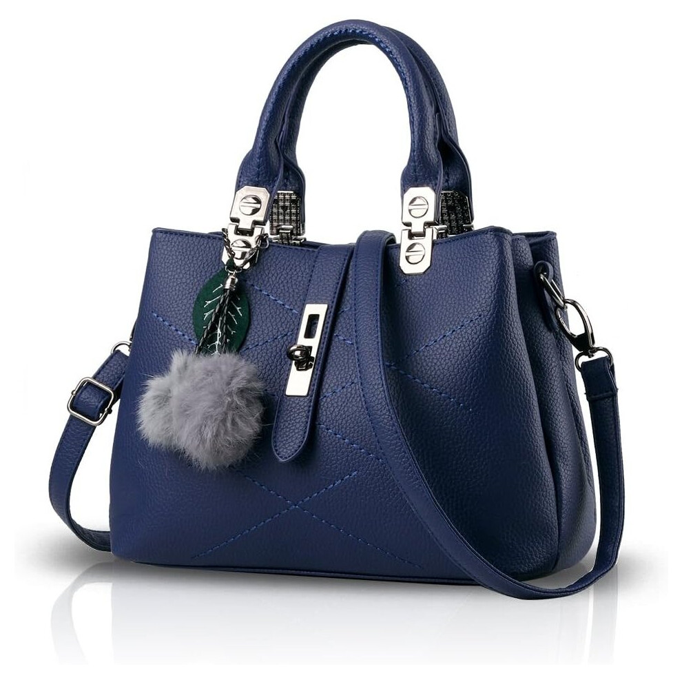 (Blue) Womens Handbag Fashion Ladies Shoulder Bag