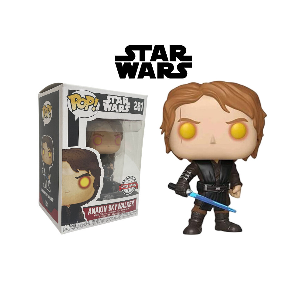 Pop Star Wars Anakin Skywalker Figure Model Toy Home Decor Fans Collection