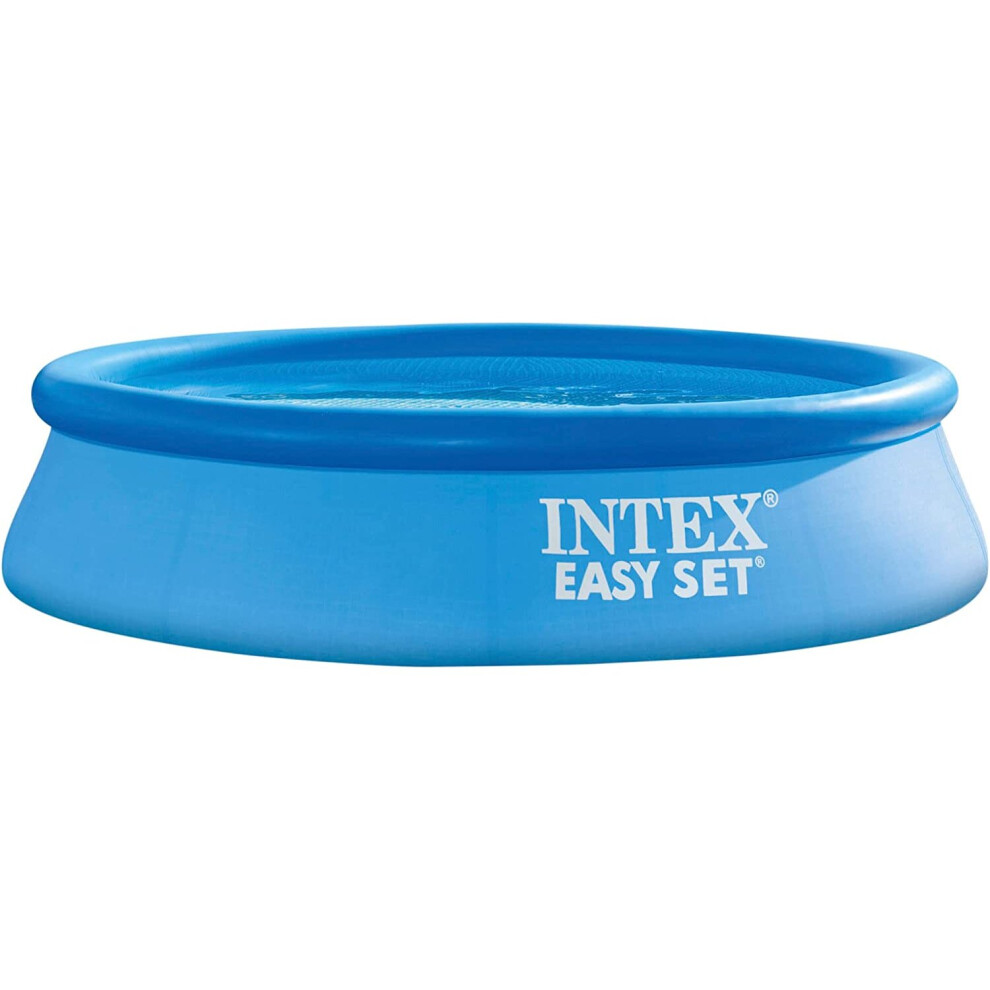 INTEX Pool Set 8ft Easy Set Swimming Pool C/W Filter Pump + DEBRIS COVER CLEAN