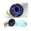 52mm Turbo Boost Pressure Pointer Gauge Meter Dials Smoked 30Psi LED 1