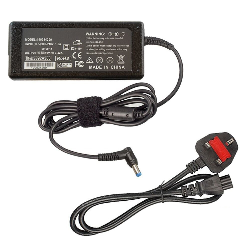 Acer Aspire E15 Laptop Charger Adapter Power Supply 19V 3.42A 65W