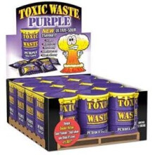 Toxic Waste Purple Drum 42g ( pack of 12 )