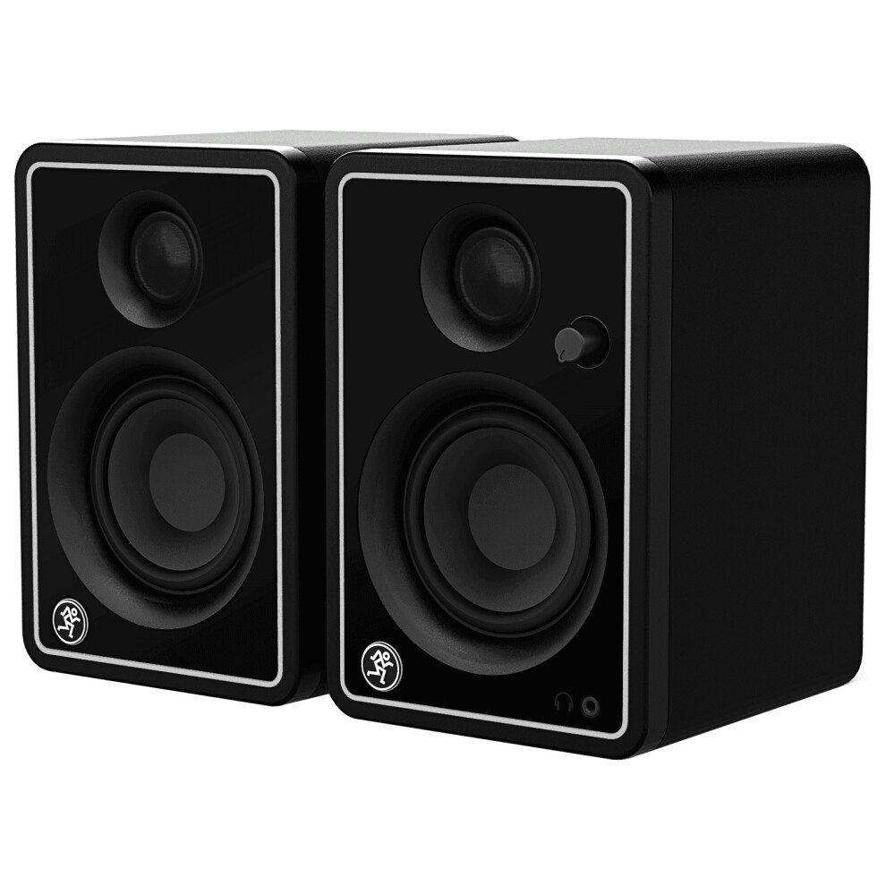 Mackie CR3-X Monitors - Limited Edition Silver