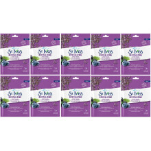 St Ives Face Mask Revitalizing Acai Blueberry And Chia Seed Oil 10xPk Expiry Date 26.11.23