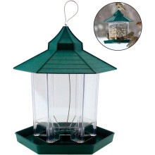 Squirrel Proof Wild Bird Feeder Hanging Seed Outdoor Garden Wildlife