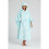 Loungeable Ice Blue Snowflake Fleece Oversize Poncho 4