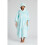 Loungeable Ice Blue Snowflake Fleece Oversize Poncho 2
