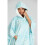 Loungeable Ice Blue Snowflake Fleece Oversize Poncho 5