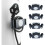 Cord Organizer for Kitchen Appliances, 4-Pack Cable Clips (Dark Blue) 1