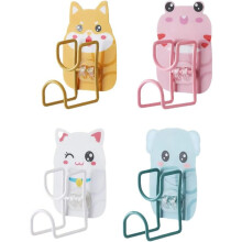 Adhesive Washbasin Hook Cute Animal Waterproof Antirust Reusable