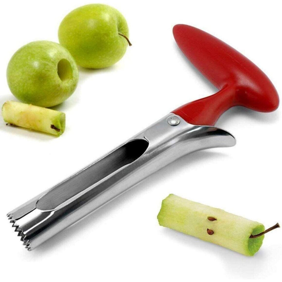 Apple corer, stainless steel kitchen gadget