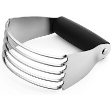 Dough Mixer with Heavy-Duty Stainless Steel Blade Cutter – Black, Effortless Butter Integration for Cookies, Pie Crust, and More