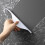 Shower Squeegee, Portable Streak Free Handheld Squeegee Cleaner with Hook 4