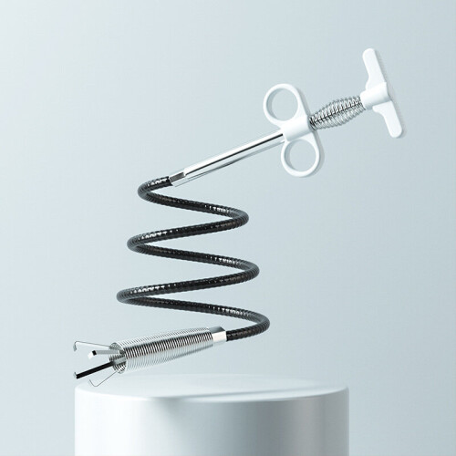 Flexible Sink Grabber Reaching Tool with 4 Paws Retractable (63") 1