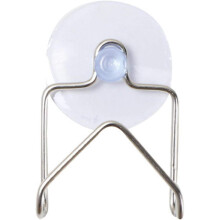 Stainless Steel Kitchen Sink Sponge Holder with Suction Cups (Size: 7.4cm x 6cm)