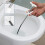 Flexible Sink Grabber Reaching Tool with 4 Paws Retractable (63") 4