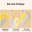 Kitchen sink squeegee for windows, mirrors, bathroom glass 5