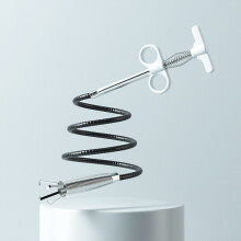 Flexible Sink Grabber Reaching Tool with 4 Paws Retractable (63")