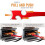 Silicone Oven Rack Pull Tool with Long Handle (11") 3