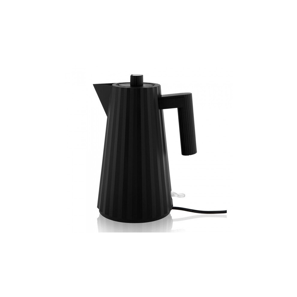 Alessi Electric Kettle Plisse 1.7 L Black
