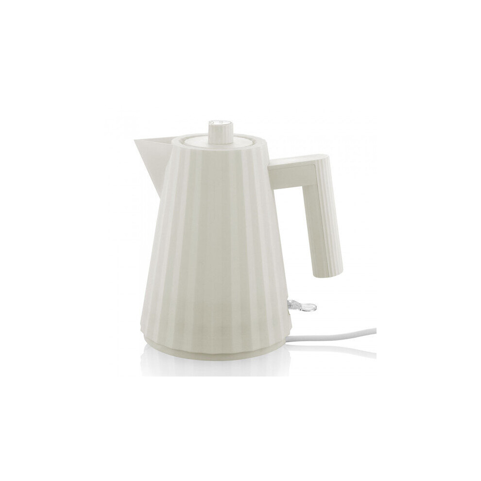 Electric kettle Alessi Plisse White, 1 l