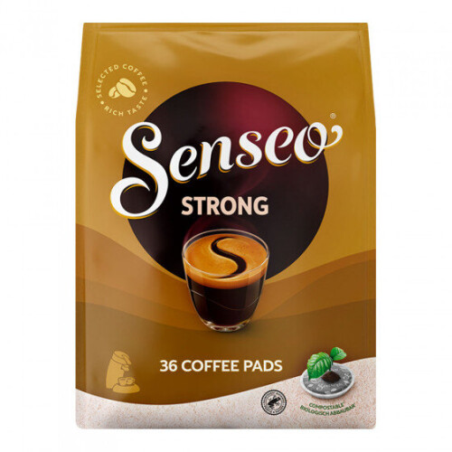 Douwe Egberts Coffee pads Jacobs Douwe Egberts SENSEOÂ STRONG, 36 pcs.