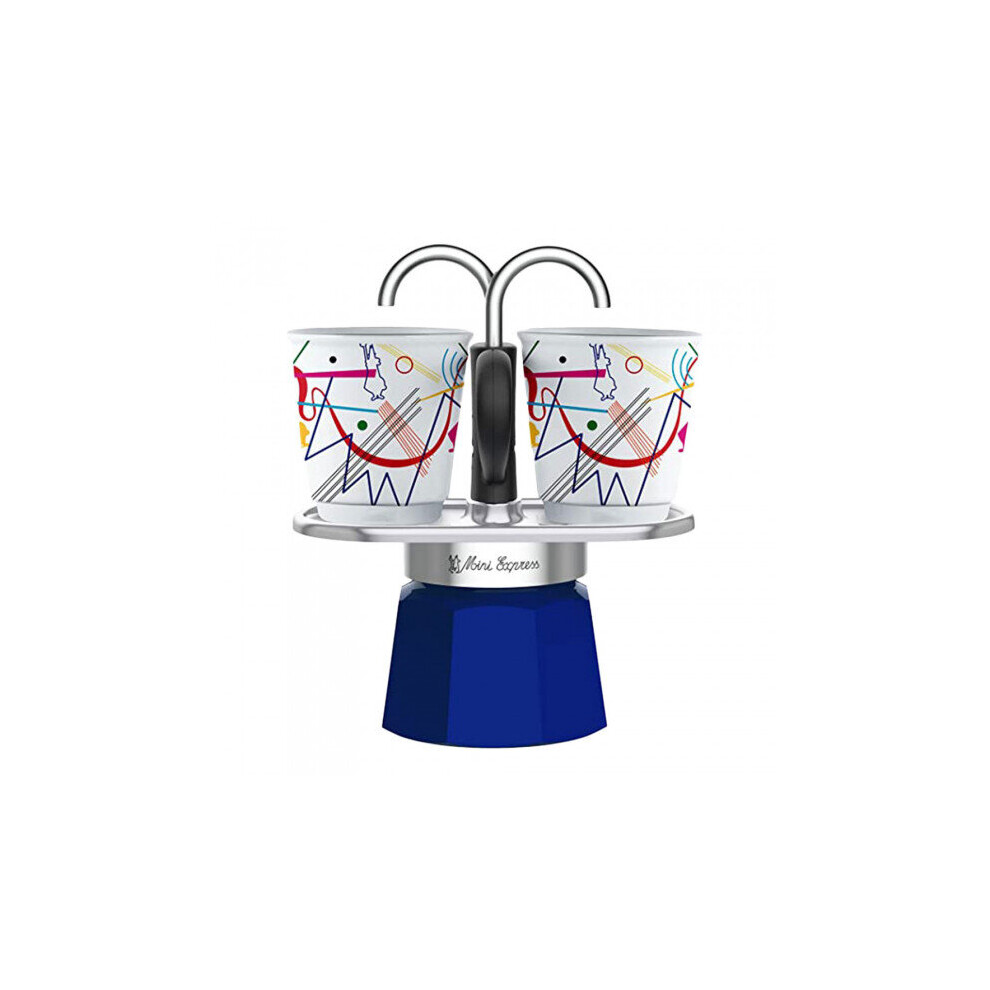 Bialetti Moka Pot Mini Express Arte Kandinsky