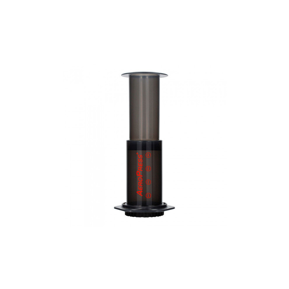 Aeropress Coffee Maker Portable, Versatile Brew For Quick, Rich Coffee Up To 250 Ml (Includes 100 Filters, Stirrer, Scoop) Brown
