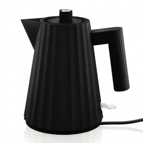 Alessi Electric kettle Alessi Plisse Black, 1 l