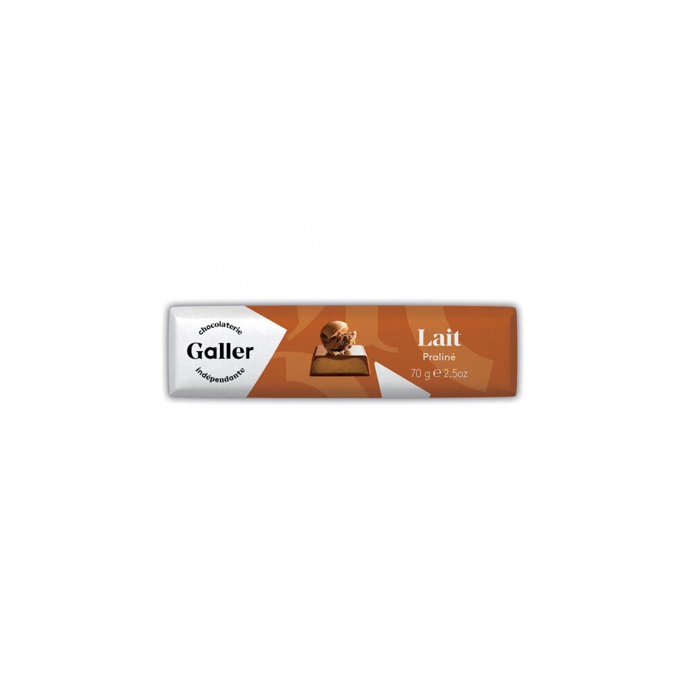 Chocolate bar Galler Milk PralinÃ, 70 g