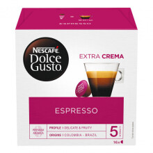 Cápsulas de café NESCAFÉ Dolce Gusto Espresso, 16 piezas.