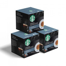 Coffee capsules compatible with NESCAFàDolce Gusto set Starbucks Espresso Roast, 3 x 12 pcs.