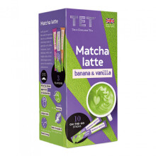 Instant tea drink True English Tea Matcha Latte Banana & Vanilla, 10 pcs.