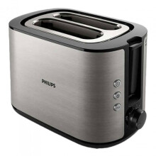 Torradeira - PHILIPS - HD2650/90 - Coleção Metal - 2 fendas - 950W - Inox