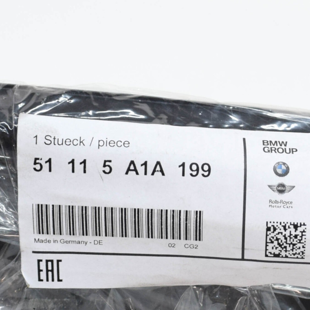 BMW 8 Cabrio G14, F91 Front Number Holder 51115A1A199 5A1A199 NEW  