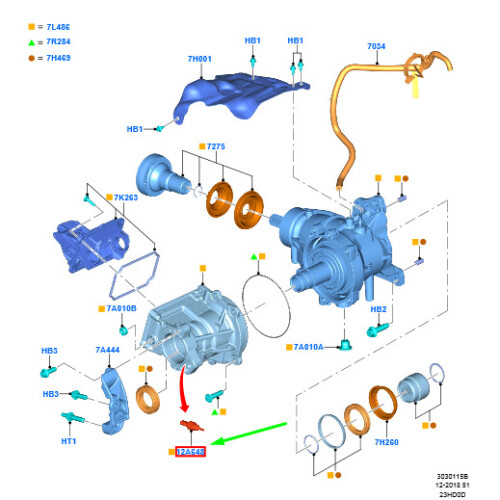 FORD MONDEO MK5 Transfer Engine Coolant Temperature Sensor 2461803 NEW GENUINE on OnBuy