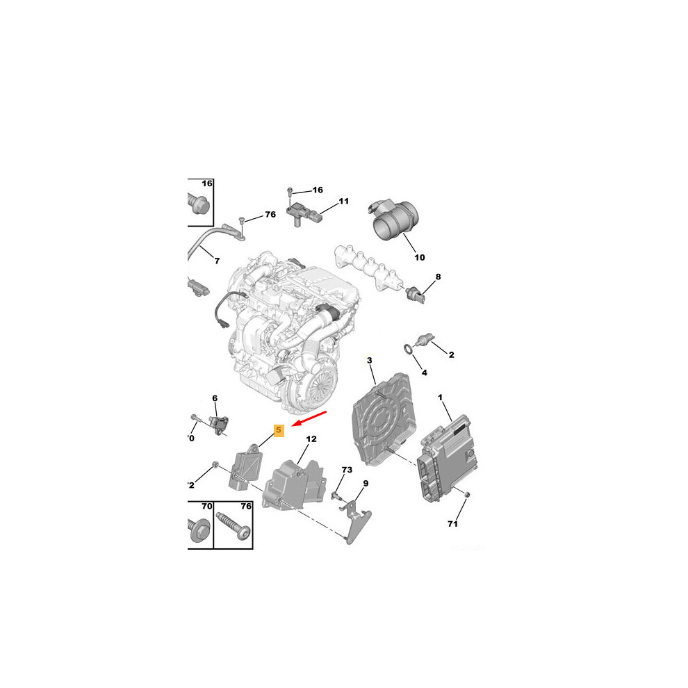 CITROËN C3 MK3 SX Engine Restarter Unit 9677871680 NEW GENUINE on 