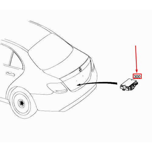 MERCEDESBENZ E W213 Differential Lock Control Unit A2139004819 NEW