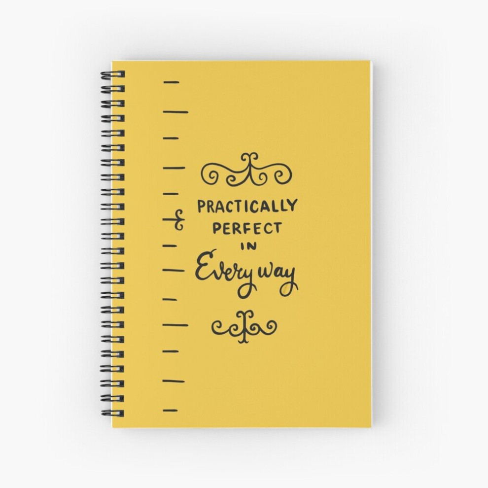 Spiral Notebook mary poppins returns practically perfect in every way A5 120 Pages-image-OPC-PBVTVMN-NEW