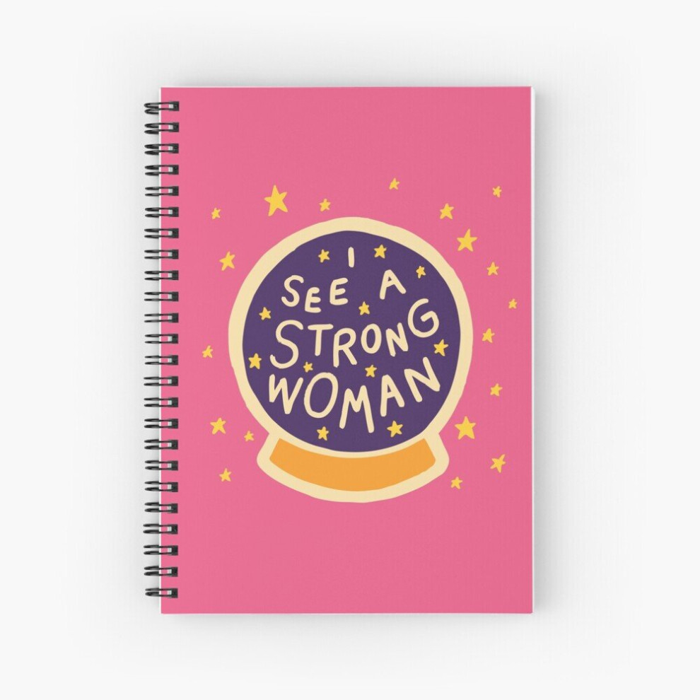 Spiral Notebook I see a strong woman A5 120 Pages-image-OPC-PBVTVNX-NEW