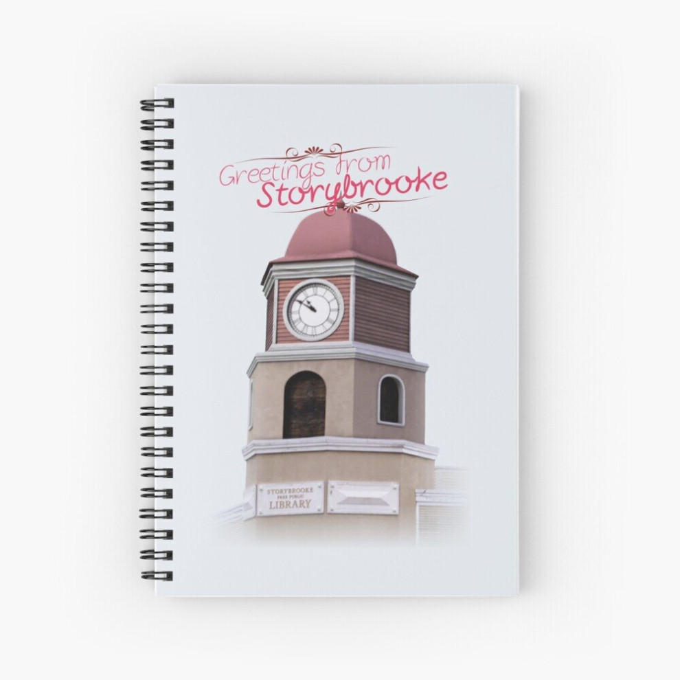 Spiral Notebook Greetings from Storybrooke A5 120 Pages-image-OPC-PBVTWNH-NEW