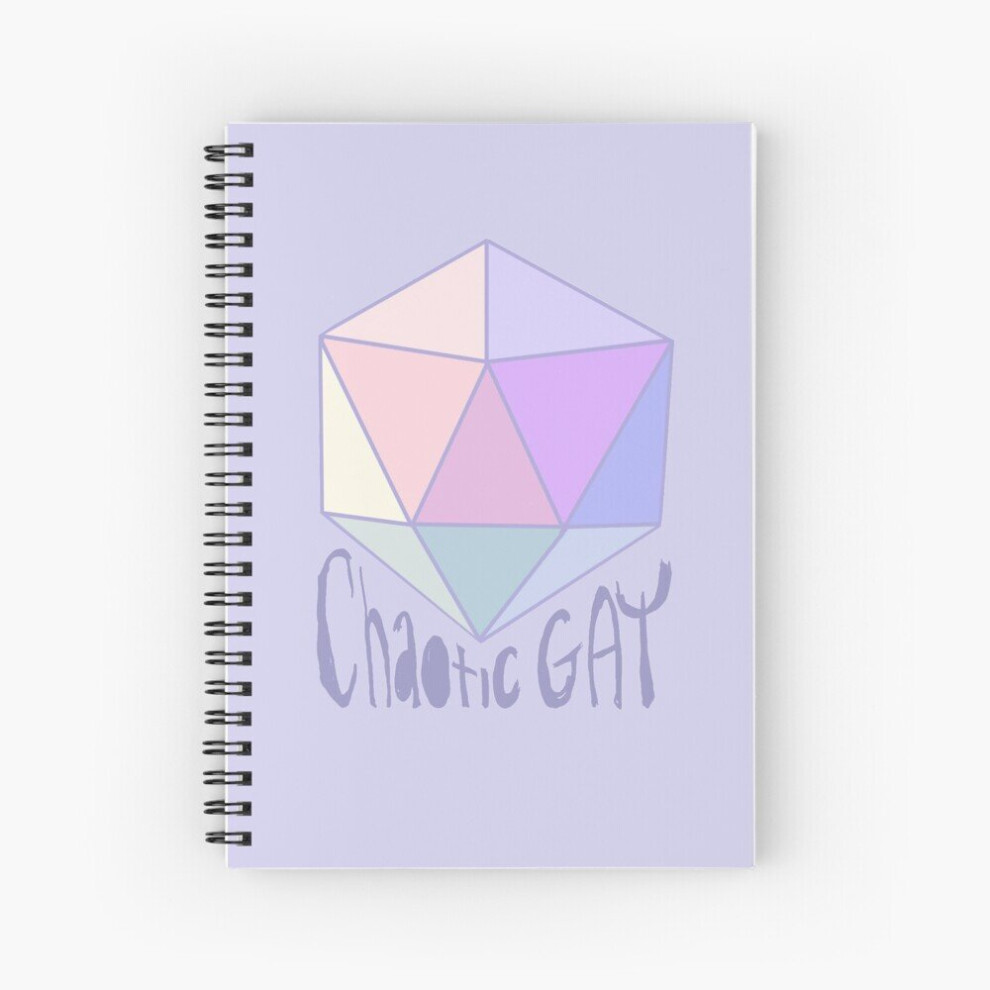 Photos - Notebook Spiral  Chaotic Gay A5 120 Pages