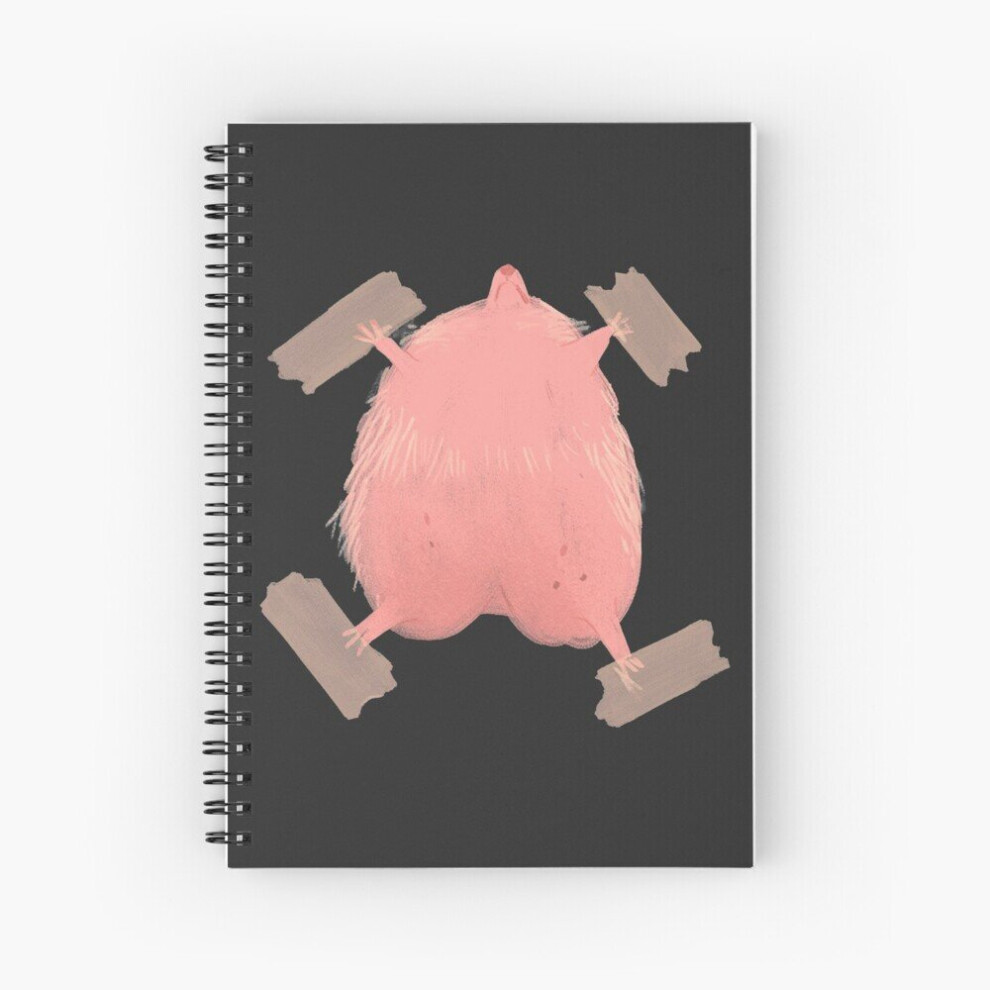 Spiral Notebook Little Hedgehog getting an x-ray A5 120 Pages-image-OPC-PBVTWY6-NEW