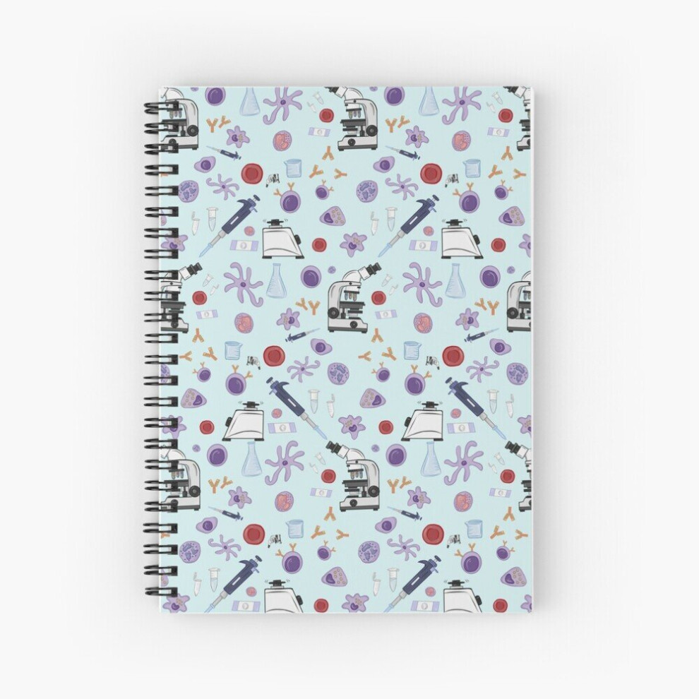 Spiral Notebook Science  A5 120 Pages-image-OPC-PBVTX57-NEW