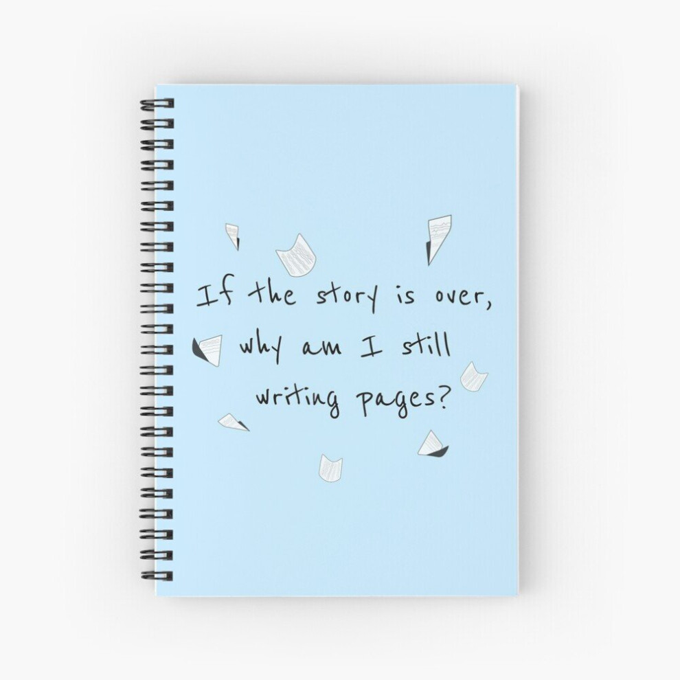 Spiral Notebook Death By a Thousand Cuts Lyrics A5 120 Pages-image-OPC-PBVTX6S-NEW