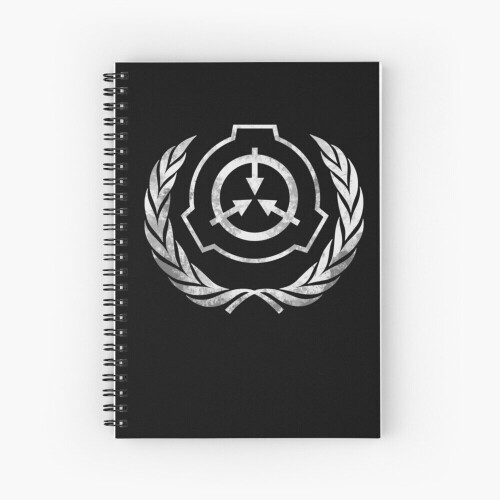 Spiral Notebook SCP Foundation  A5 120 Pages