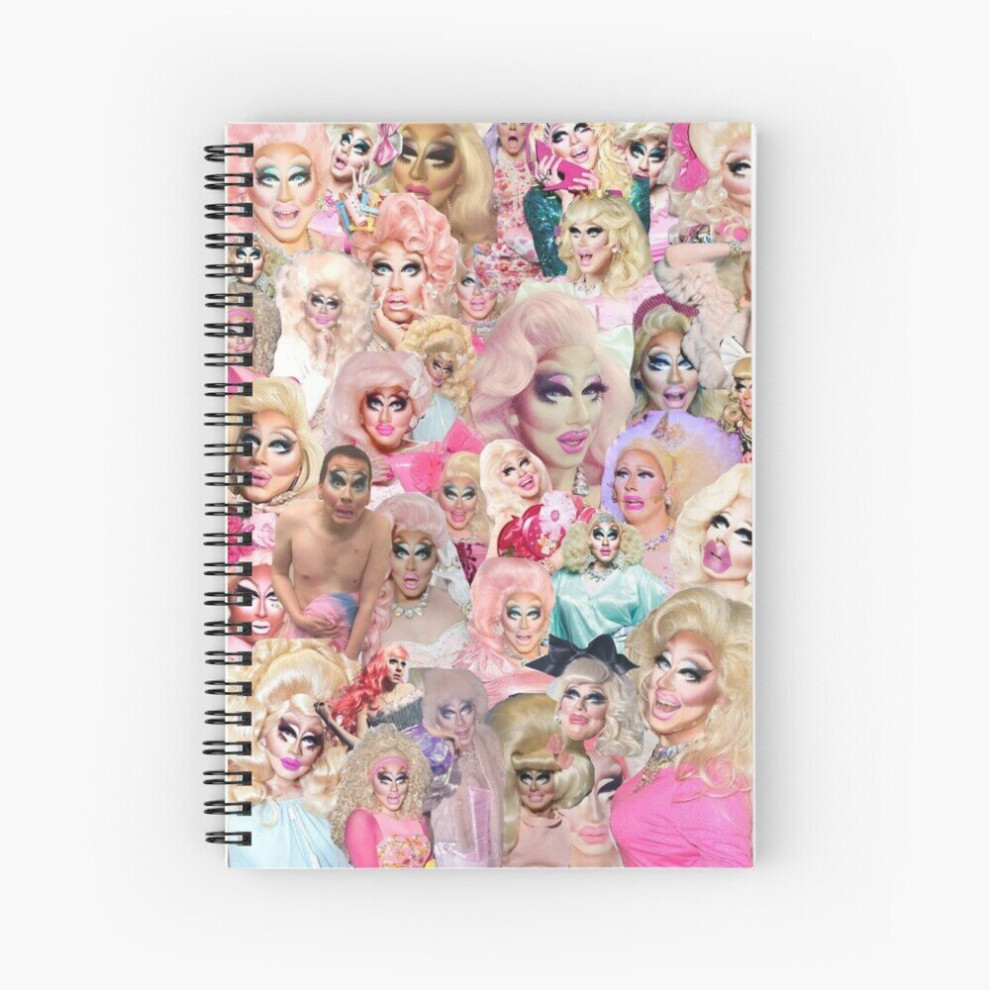 Spiral Notebook Trixie Mattel Collage  A5 120 Pages-image-OPC-PBVTXH6-NEW